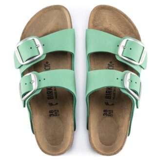 Arizona Big Buckle Nubuck Leather Bold Jade
