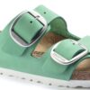 Arizona Big Buckle Nubuck Leather Bold Jade
