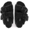 Arizona Big Buckle Shearling Fur