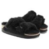 Arizona Big Buckle Shearling Fur