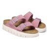 Arizona Chunky Suede Leather Candy Pink