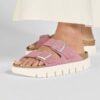 Arizona Chunky Suede Leather Candy Pink