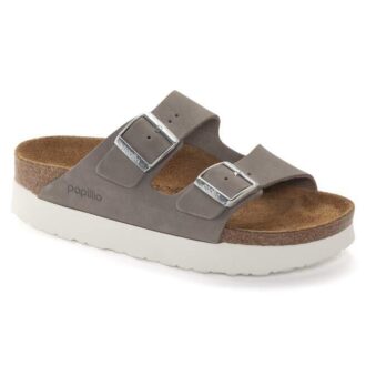Arizona Flex Platform Nubuck Leather Dove Gray