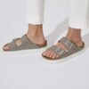 Arizona Flex Platform Nubuck Leather Dove Gray