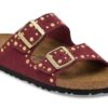Arizona Rivets Suede Leather Zinfandel