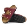 Arizona Rivets Suede Leather Zinfandel