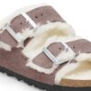 Arizona Shearling Mocka-Shearling Blek lila
