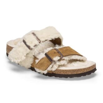 Arizona Teddy Split Suede Leather Fur