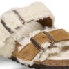 Arizona Teddy Split Suede Leather Fur