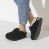 Boston Big Buckle Platform Fur
