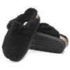 Boston Big Buckle Platform Fur