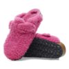 Boston Big Buckle Shearling Fuchsia Tulip
