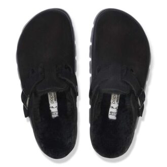 Boston Pap Chunky Shearling Suede Leather