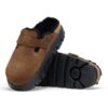 Boston Pap Chunky Shearling Suede Leather