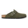 Boston Soft Footbed Suede Leather
