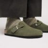 Boston Soft Footbed Suede Leather