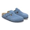 Boston Soft Footbed Suede Leather Elemental Blue