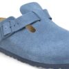 Boston Soft Footbed Suede Leather Elemental Blue