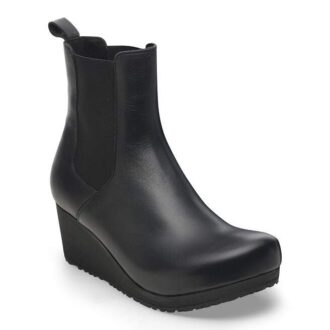 Ebba Slip on Läder Svart Svart