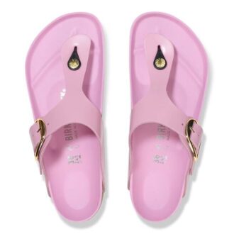 Gizeh Big Buckle Naturläder Lack