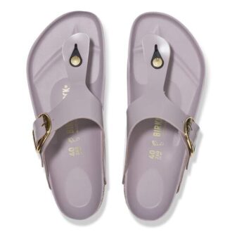 Gizeh Big Buckle Naturläder Lack