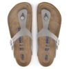 Gizeh Soft Footbed Nubuck Leather Dove Gray