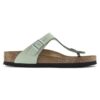 Gizeh Soft Footbed Nubuckläder Matcha