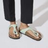 Gizeh Soft Footbed Nubuckläder Matcha