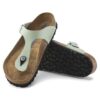 Gizeh Soft Footbed Nubuckläder Matcha