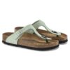 Gizeh Soft Footbed Nubuckläder Matcha