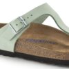 Gizeh Soft Footbed Nubuckläder Matcha