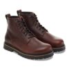 Highwood Lace Mid Herr Läder Choklad