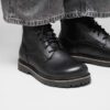 Highwood Lace Mid Men Leather Black