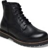 Highwood Lace Mid Men Leather Black