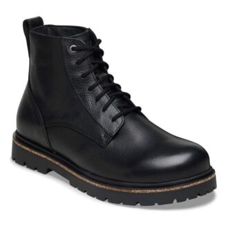 Highwood Lace Mid Men Leather Black