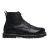 Highwood Lace Mid Men Leather Black