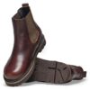Highwood Slip on Herr Läder Choklad