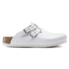 Kay Soft Footbed Leather White