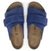 Kyoto Nubuck Leather Desert Buck Indigo Blue