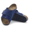 Kyoto Nubuck Leather Desert Buck Indigo Blue