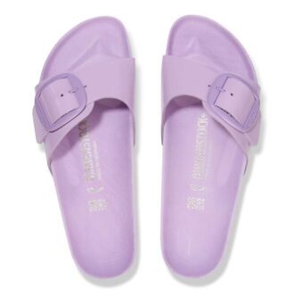 Madrid Big Buckle Naturläder Lack