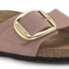 Madrid Big Buckle Naturläder Nubuck