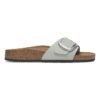 Madrid Big Buckle Nubuck Leather Pure Sage