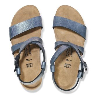 Sibyl med ring-spänne i nubuckläder