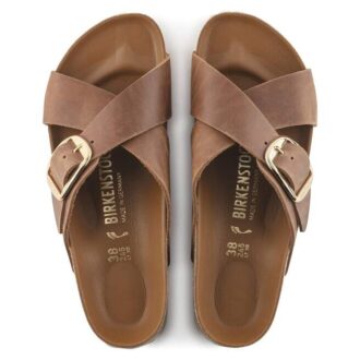 Siena Big Buckle Naturläder oljat