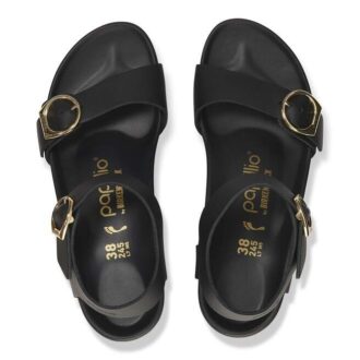 Soley Ring-Buckle Läder Svart