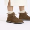 Uppsala Mid Shearling Suede Leather