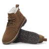 Uppsala Mid Shearling Suede Leather