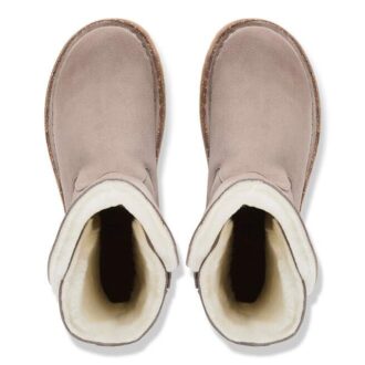 Uppsala Shearling Suede Leather