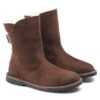 Uppsala Shearling Suede Leather